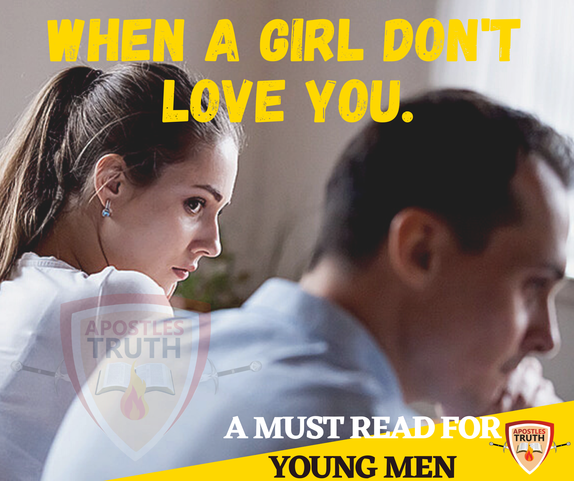 Read more about the article WHEN A GIRL DON’T LOVE YOU.